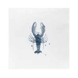 Serviettes en papier - Lobster - 20pcs - 16x16cm