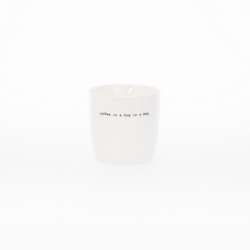Mug - Coffee is a hug in a mug - Blanc - 9x9cm...