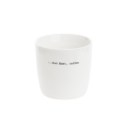 Mug - ..But first coffee - Blanc - 9x9cm - 300ml