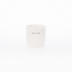 Mug - Love in a cup - Blanc - 9x9cm - 300ml