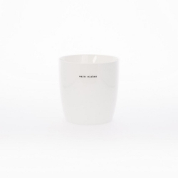 Mug Big - Warm wishes - Blanc - 10,5x10,5cm -...