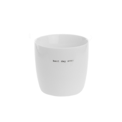 Mug - Best day ever - Blanc - 9x9cm - 300ml