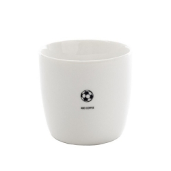 Mug - Soccer and coffee - Blanc - 9x9cm - 300ml