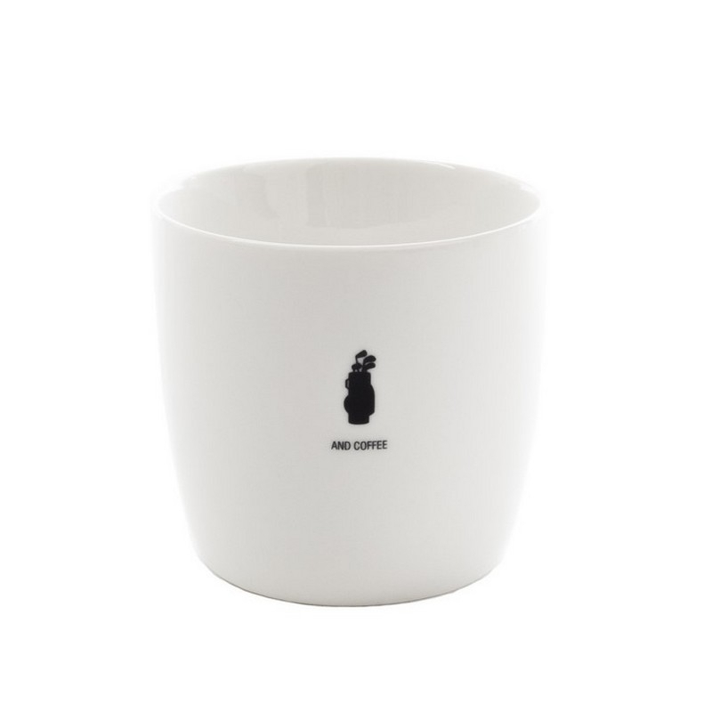 Mug - Golf and coffee - Blanc - 9x9cm - 300ml