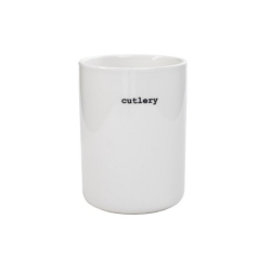 Pot à couverts - Blanc