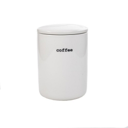 Pot à café - Blanc - 17x12cm