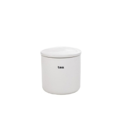 Pot à thé - Blanc - 11x10cm