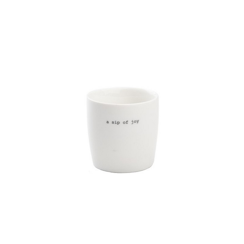 Mug Mini - A sip of joy - Blanc - 100ml