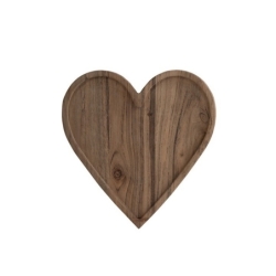 Planche à découper Cœur en acacia - 25x27x2cm
