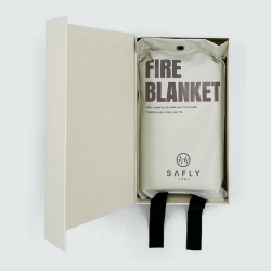 Livre Décoratif de Sécurité Incendie – Blanc