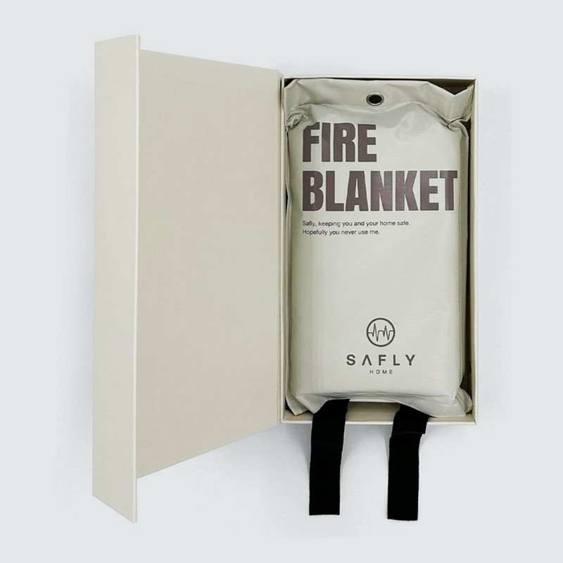 Livre Décoratif de Sécurité Incendie – Blanc