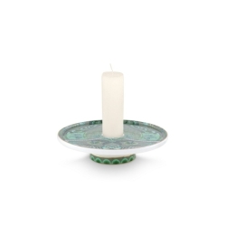 Bougeoir1 - Vert - 14cm