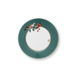 Assiette à pain Winter Wonderland - Vert - 17cm