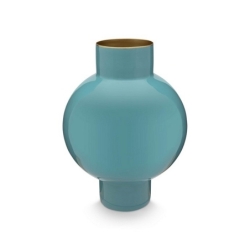 Vase métal S - Vert d'eau - 18x24cm