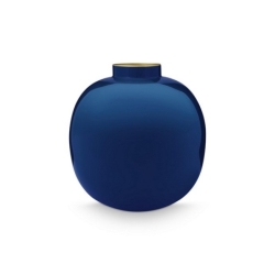 Vase métal - Bleu - 23cm