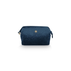 Trousse de toilette - Quiltey - Bleu - 26x18x12cm