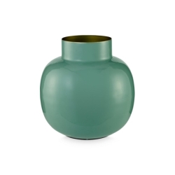 Mini vase métal rond Vert 10cm