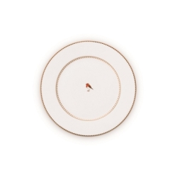 Assiette dessert Love Birds - Blanc - 21cm