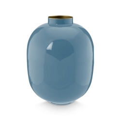 Vase métal Bleu 32cm