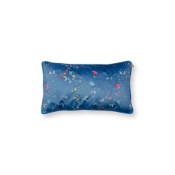 Coussin Tokyo Blossom - Bleu - 60x35cm