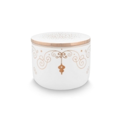 Candle Box - Royal Winter White - Blanc / Or -...