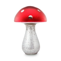 Champignon en verre - 30cm